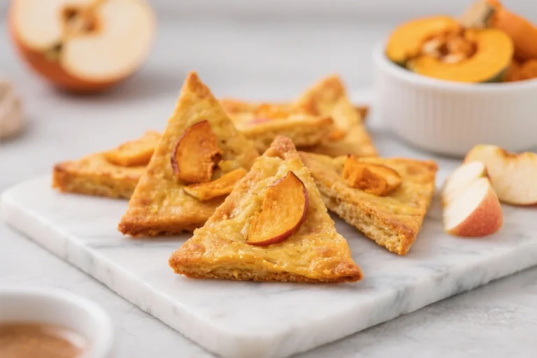 Pumpkin & Apple Triangles – Healthy Dog Snacks