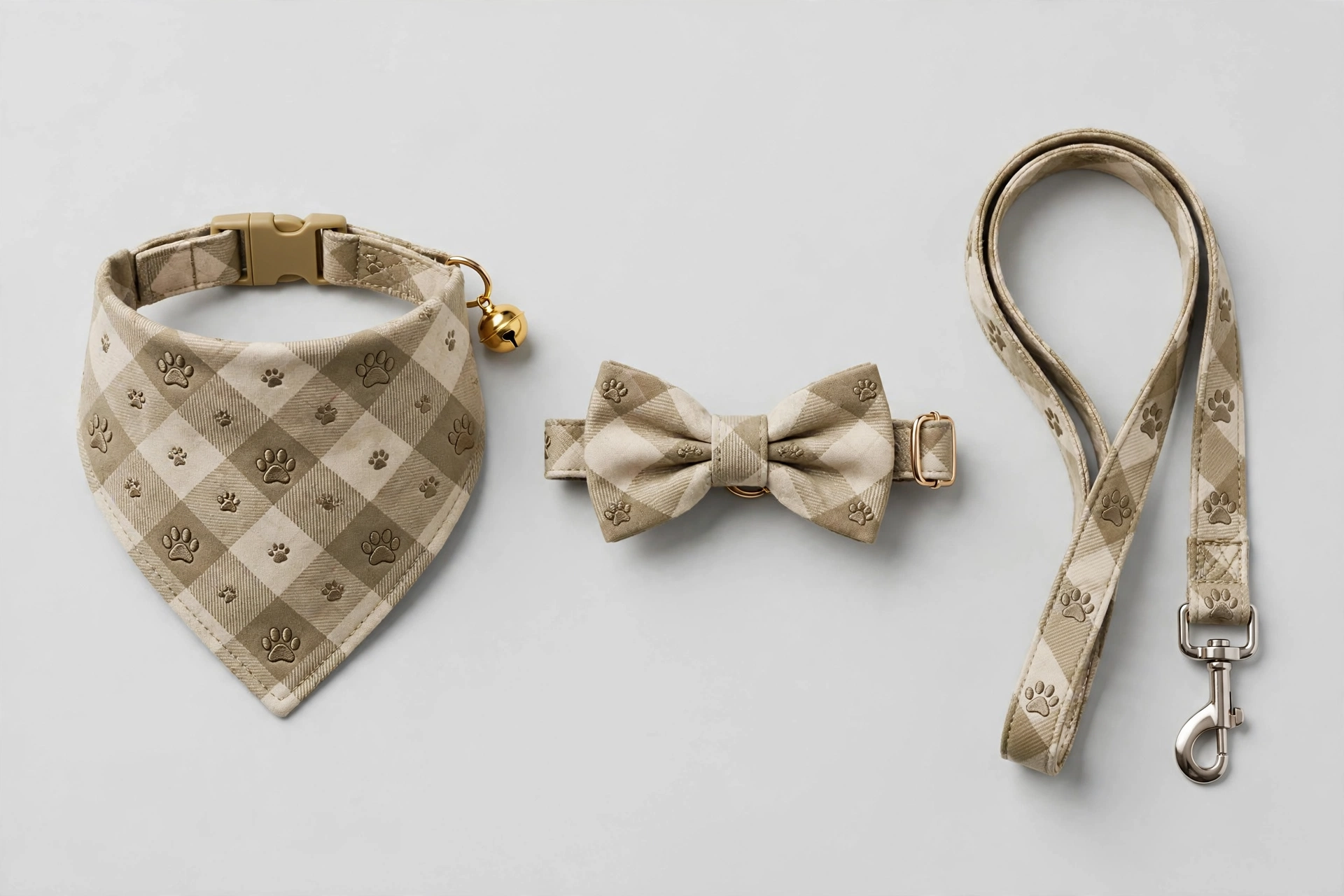 EXPAWLORER dog bandana collar set