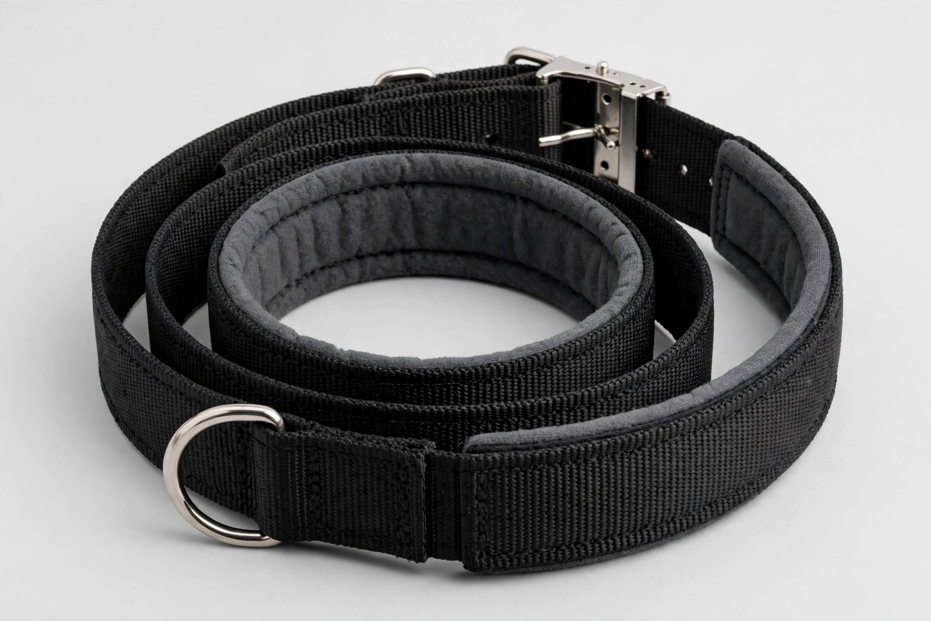 ADITYNA 2-inch wide dog collar for English Bulldogs