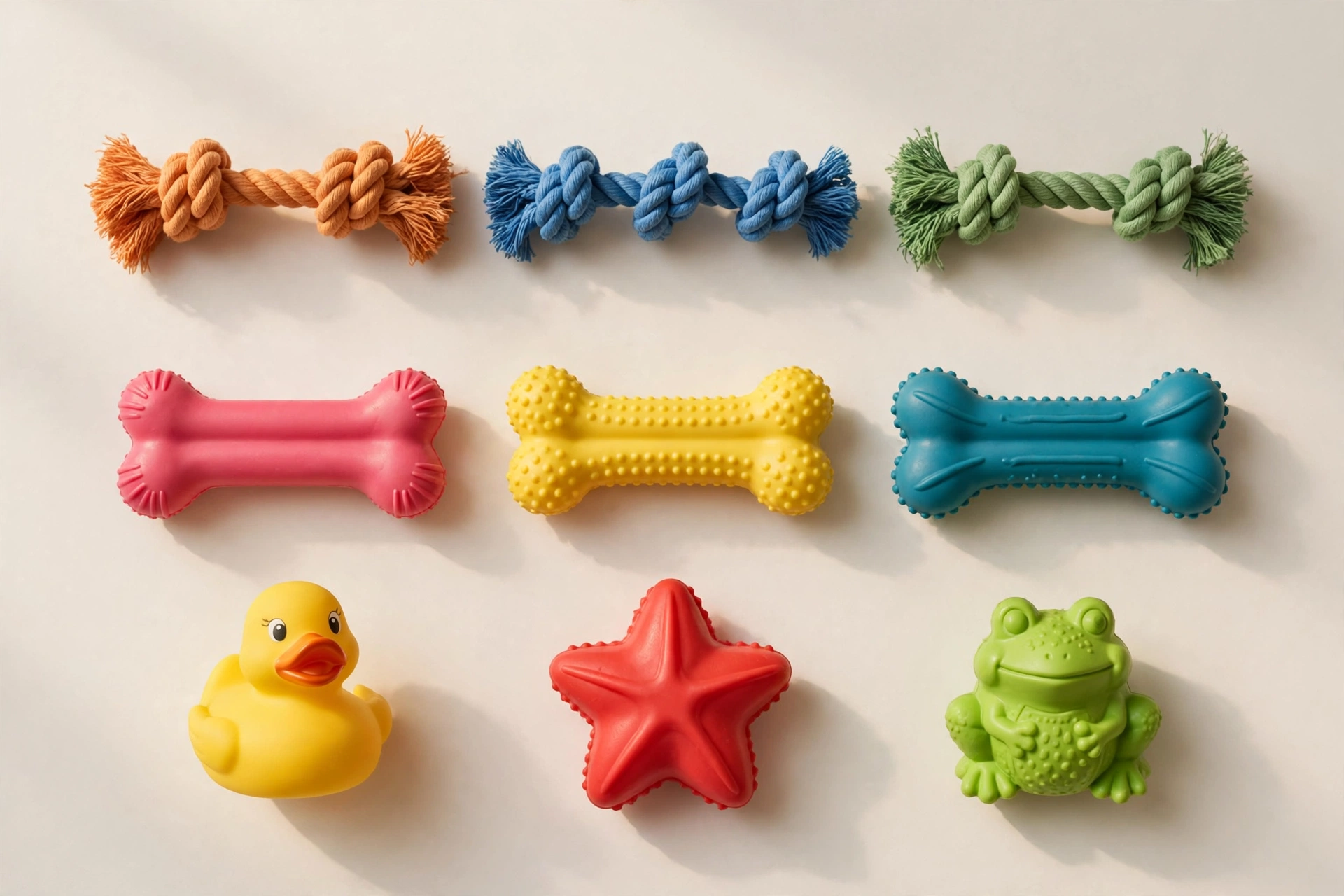 SHARLOVY 9-Pack Rope & Chew Toy Kit product photo