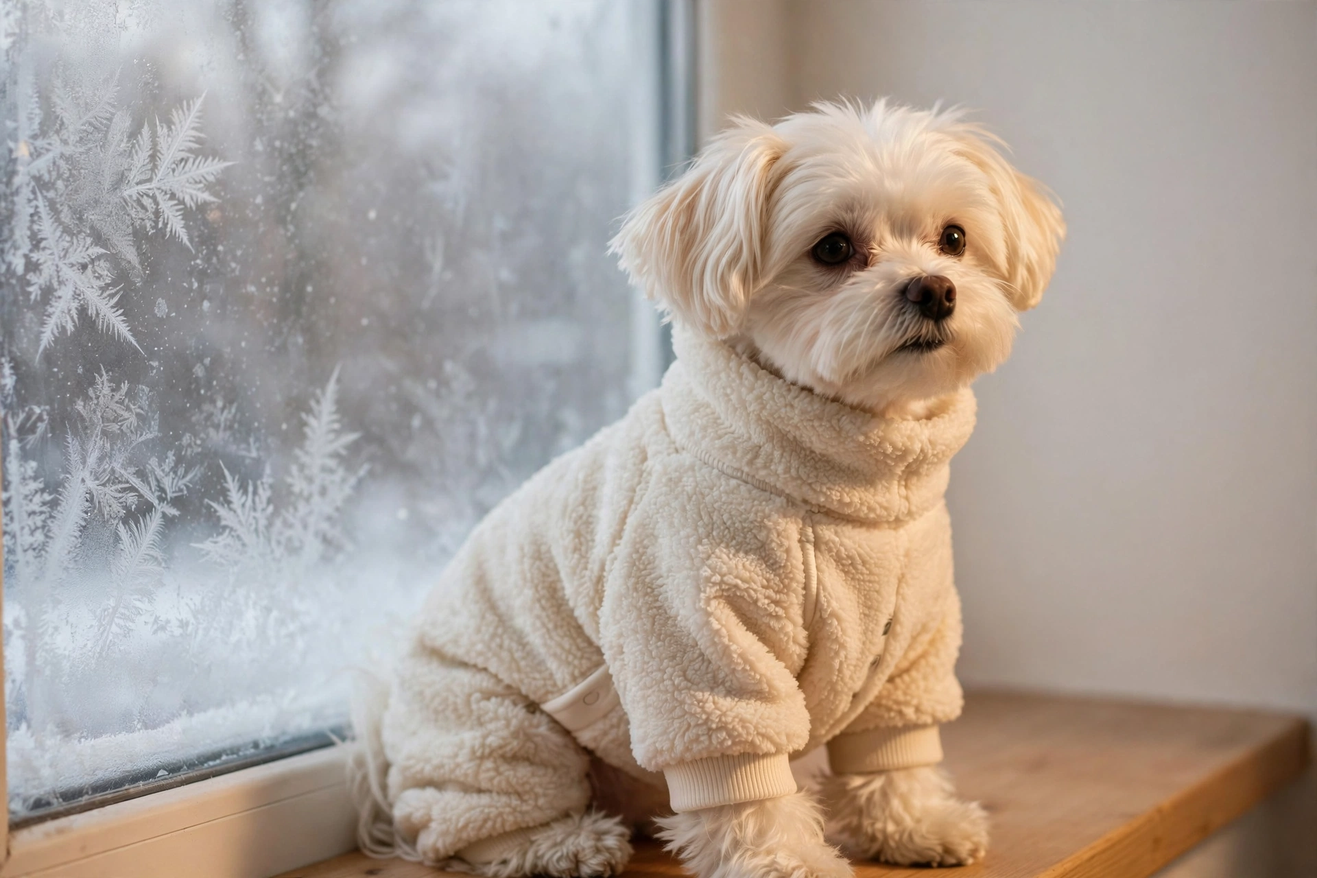 Fitwarm Turtleneck Fleece Dog Sweater Pajamas product photo