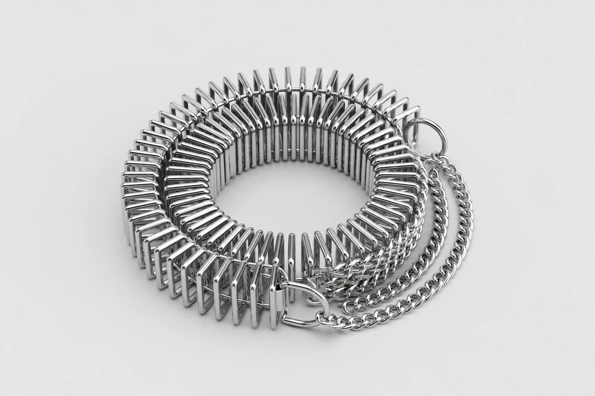Herm Sprenger chrome prong collar 2.25mm