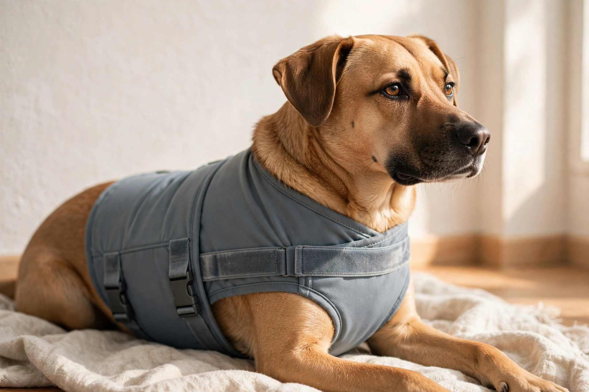 CalmiKare Pro Anxiety Relief Dog Vest product photo