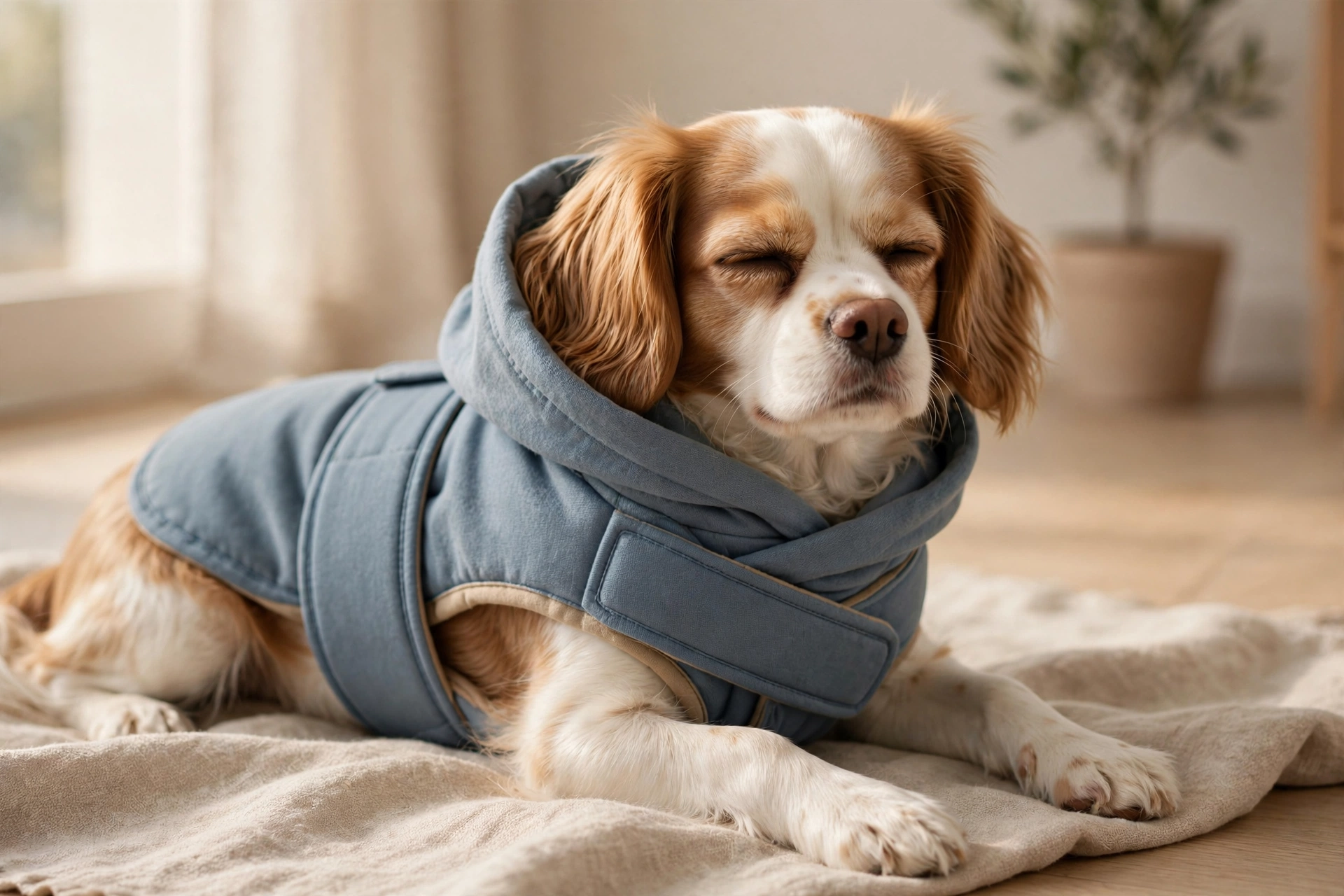 BEAUTYZOO Reversible Calming Vest with Hood product photo