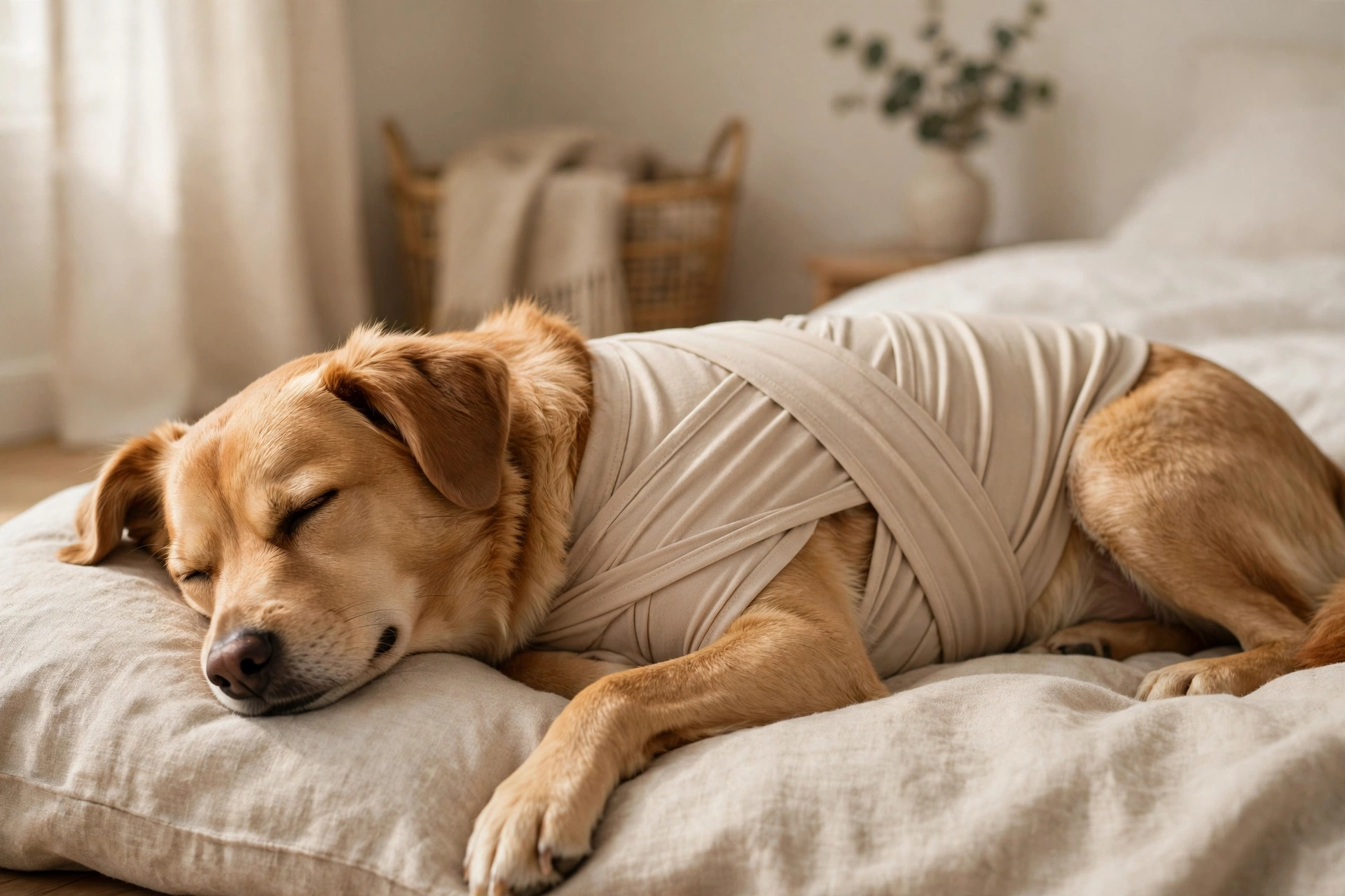 Mellow Shirt Dog Anxiety Calming Wrap product photo