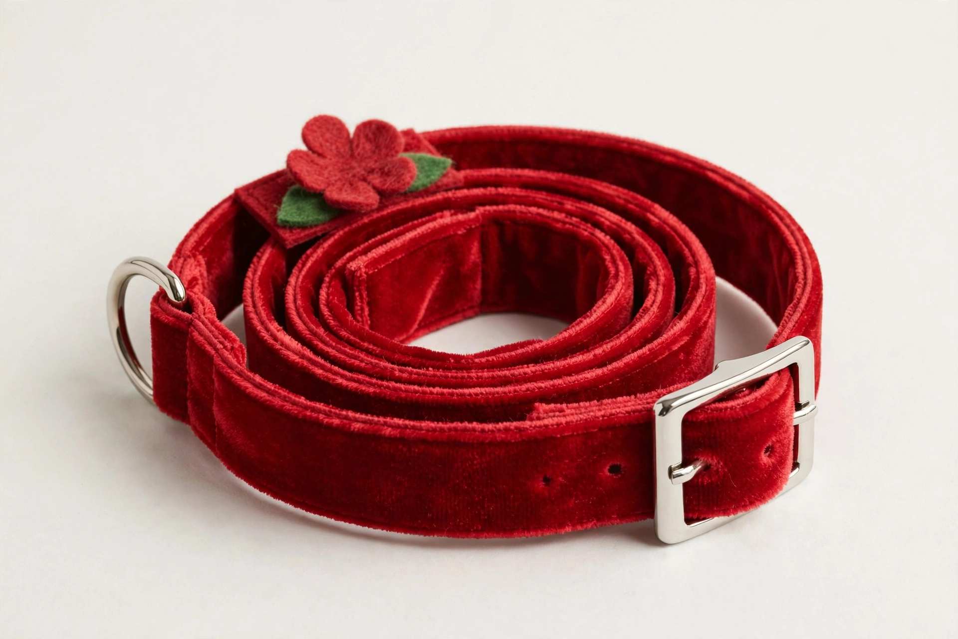 ARING PET velvet dog collar
