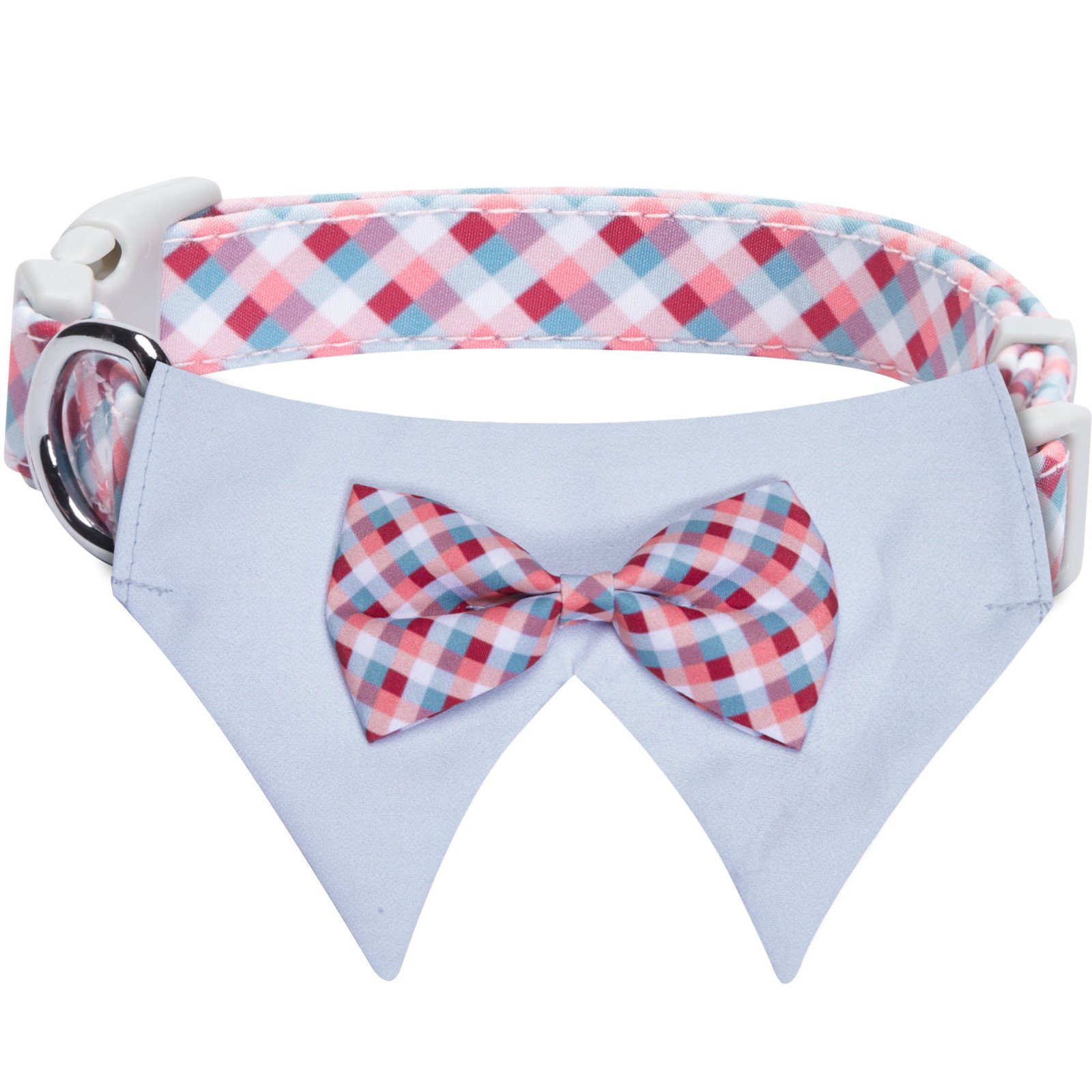 Blueberry Pet Bow Tie Dog Collar – Detachable Formal Charm