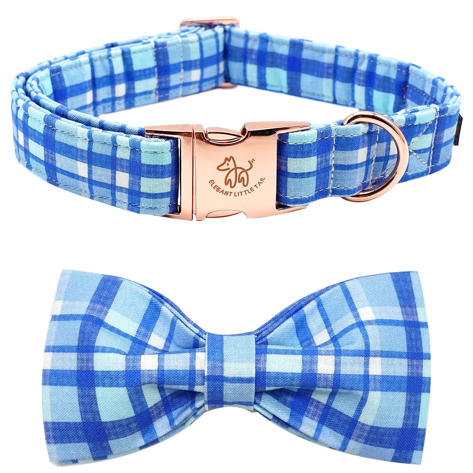 Elegant Little Tail Bow Tie Dog Collar – Boutique Style