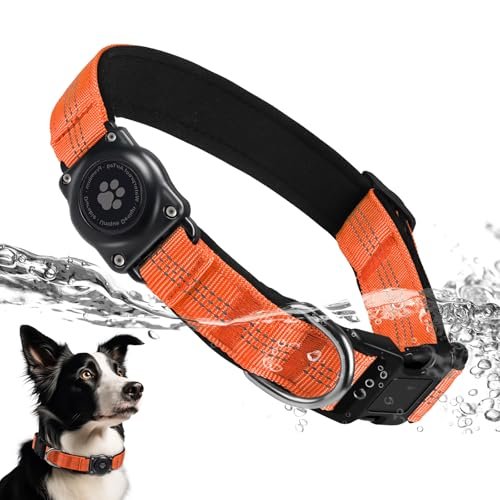 Furrigo AirTag Dog Collar – Waterproof Tracker Holder