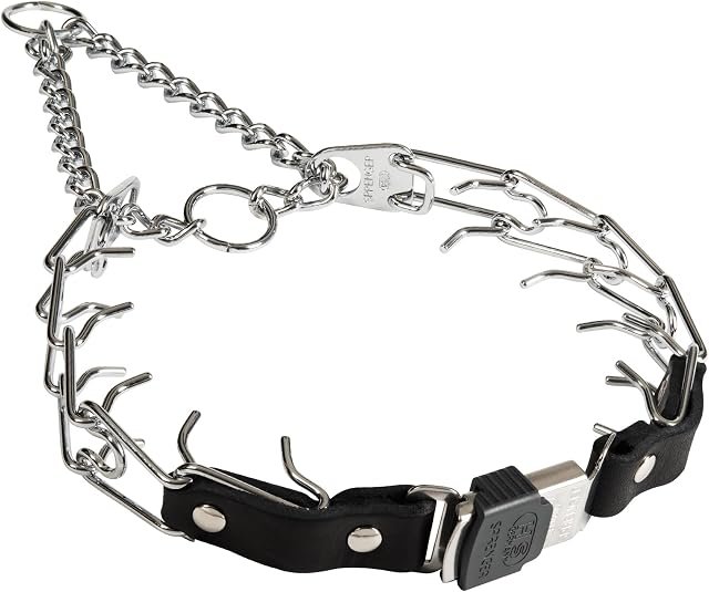 Herm Sprenger Pro Stainless Steel Fur Saver Chain Collar