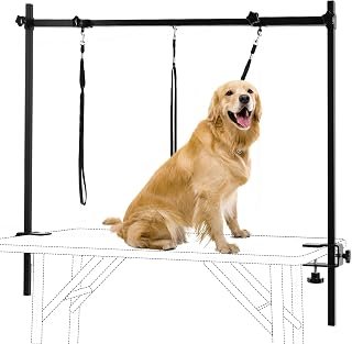 KELIXU H-Shape Dog Grooming Arm for Large Dogs, Adjustable