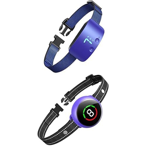 NBJU Bark Collar TC-001 – Beep & Vibration, No-Shock Option